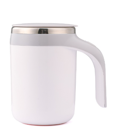 Portable Automatic Stirring Stainless Steel Coffee Mug