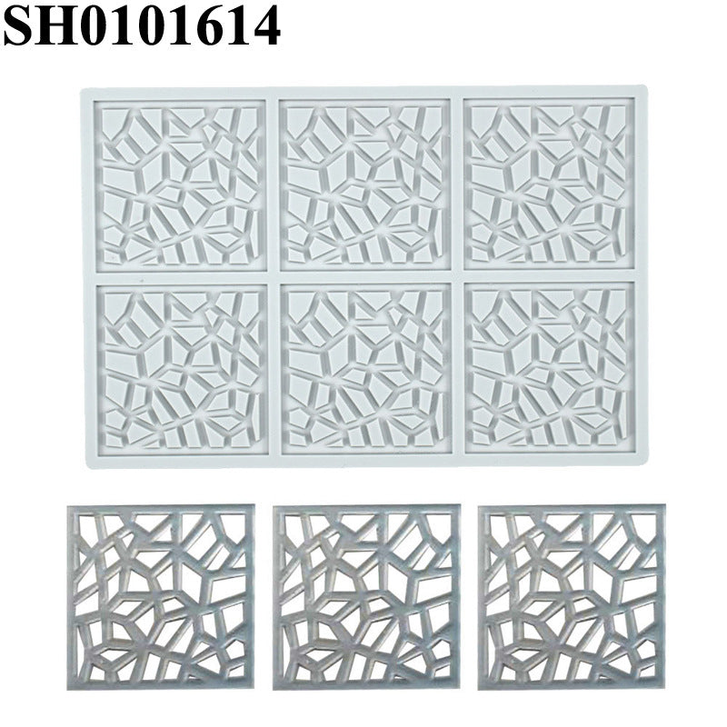 Silicone Leaf-Shaped Platter Molds for Desserts