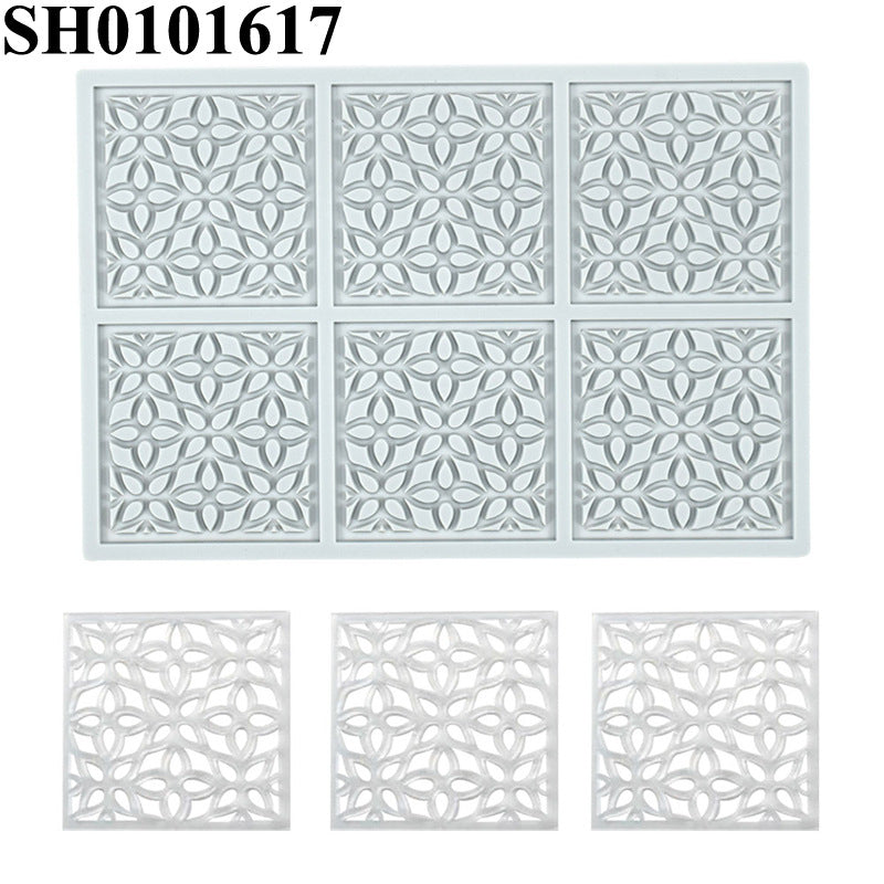 Silicone Leaf-Shaped Platter Molds for Desserts