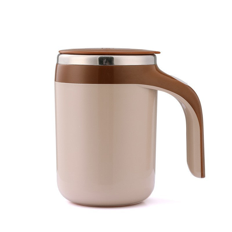 Portable Automatic Stirring Stainless Steel Coffee Mug