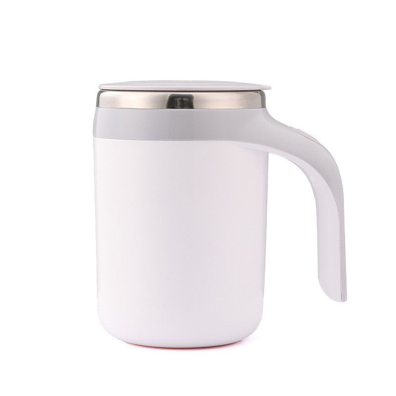Portable Automatic Stirring Stainless Steel Coffee Mug